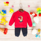 Baby Boy 2PC Red Suit